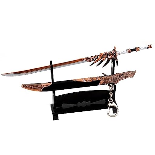 FAYAIALO - Colección de Modelos de Arma de Metal de 8.7 Pulgadas de Monster Hunter World Iceborne Monster Rathalos, Rojo -, 8.7 Inches | Ya disponible en tu tienda friki favorita! En mundofriki.es!