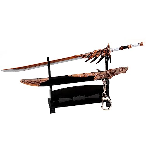 FAYAIALO - Colección de Modelos de Arma de Metal de 8.7 Pulgadas de Monster Hunter World Iceborne Monster Rathalos, Rojo -, 8.7 Inches