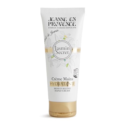 JEANNE EN PROVENCE – Handcreme – Jasmin Secret – Pflegt, parfümiert und macht weich – Für trockene Haut – 95{3209c184fbe8b3b13c754aec9adcf20e55ffeb5774762ab7181e8caaf4828f4a} natürliche Inhaltsstoffe – Hergestellt in Grasse – 75 ml JEANNE EN PROVENCE – Handcreme – Jasmin Secret – Pflegt, parfümiert und macht weich – Für trockene Haut – 95{3209c184fbe8b3b13c754aec9adcf20e55ffeb5774762ab7181e8caaf4828f4a} natürliche Inhaltsstoffe – Hergestellt in Grasse – 75 ml