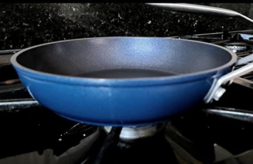 Non Stick Frying Pan, MSMK Small Induction Skillet, Ultra Durable Omelette Pan, Oven Safe, Professional Pancake Pan, 20cm, Blue 4 Gallery Image