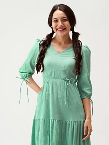 Image of AASK Women Fit and Flare Dress