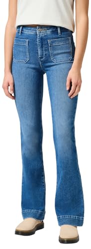 Wrangler - Jeans For Women - Flare Fit - Raven