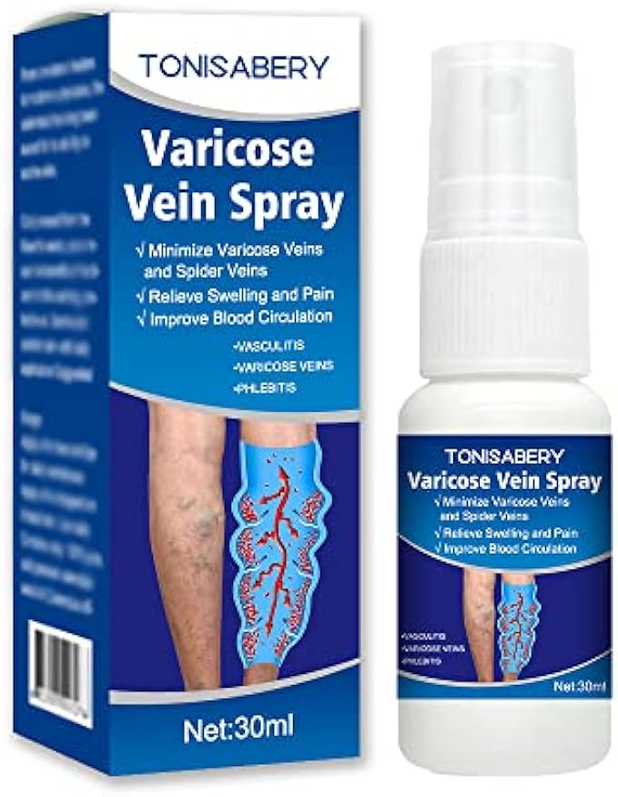 varicose veins treatment for legs-Veinhealing Varicose Veins Treatment Spray, Vein Healing Varicose Veins Treatment Spray,Varicose Veins Miracle Spray, Improve Blood Circulation 1oz(30ml) (1 Pack)