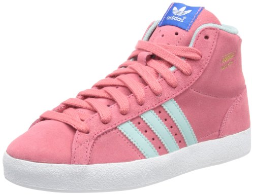 Basket fille adidas Originals rose parfaite pour l'école et les sorties en taille 30