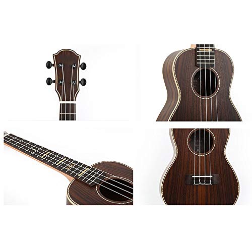 Ukulele Sac Professionnel en Bois de Rose 23 Pouces Ukulele Uke Hawaii Enfants Petite Guitare avec Gig for Les Enfants… - Les Beatles, Paul McCartney, John Lennon, RIngo Starr, George Harrison Ukulele Sac Professionnel en Bois de Rose 23 Pouces Ukulele Uke Hawaii Enfants Petite Guitare avec Gig for Les Enfants… – Image 5