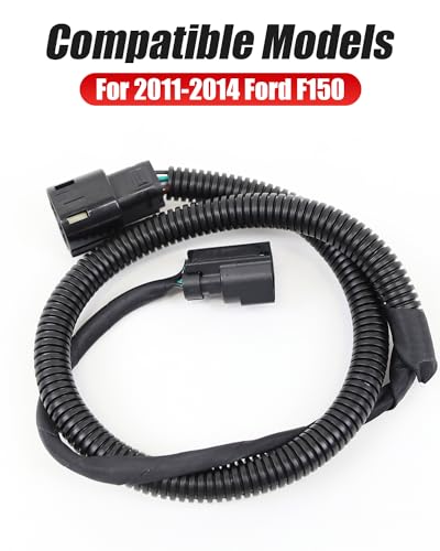 Image of Rear View Backup Camera Wiring Harness & Tailgate Backup Camera Wire Harness for Ford F150 2011-2014, Black