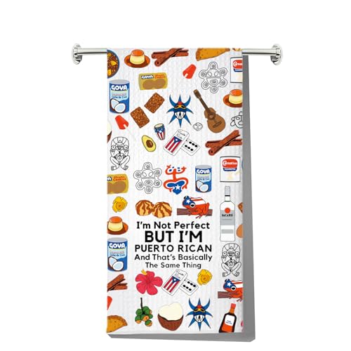 G2TUP Puerto Rican Kitchen Towels Puerto Rican Dish Towel Pu