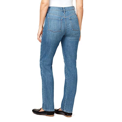 Gloria Vanderbilt Women's Amanda Classic High Rise Tapered Jean Standard, Hartford3