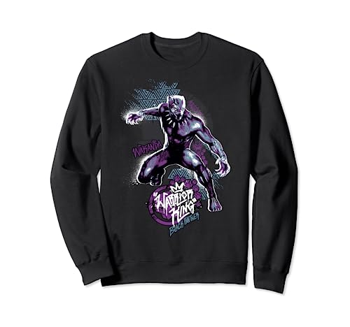 Sweat Avengers Marvel cadeau idéal pour fan de Black Panther et comics