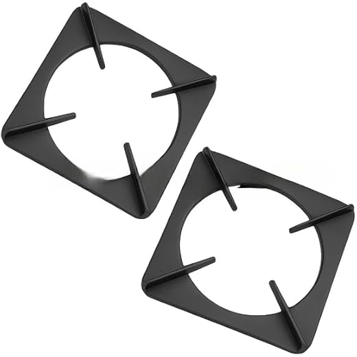 Cast Iron Stove Grates Set of 2, 10 cm