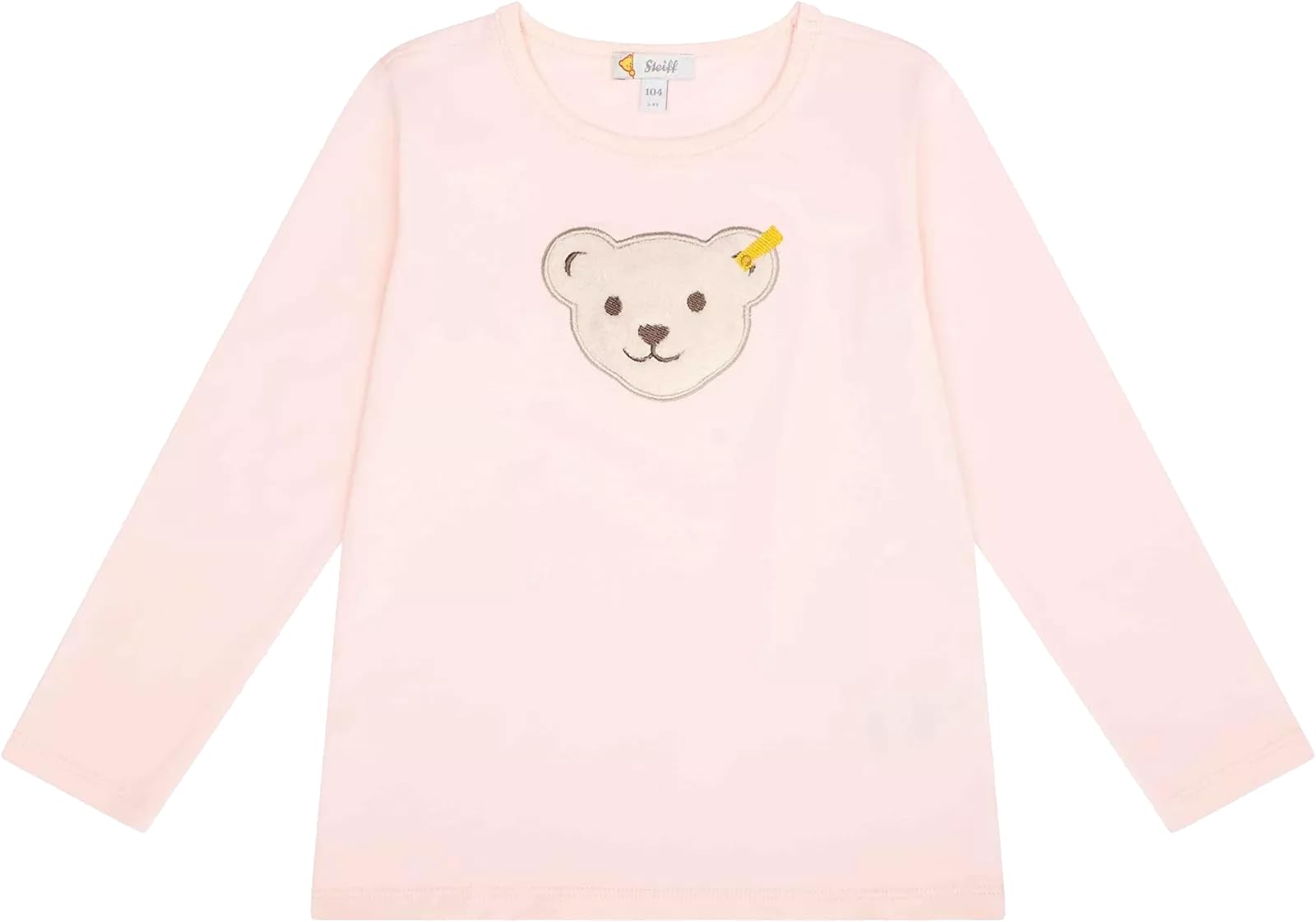 Steiff Mädchen Langarmshirt Quietsch Bär Squeezer