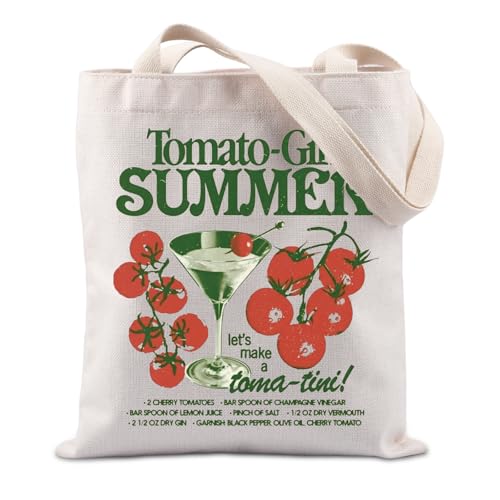Sac fourre-tout tomate en coton pour le marché et la vie à la ferme