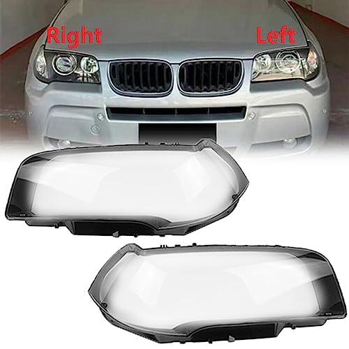 Phare couverture shell transparent pour plastique de phare BMW X3 E83 2003-2011
