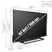 Toshiba Fernseher 43 Zoll Smart TV VIDAA 4K UHD Fernseher HDR Smart TV mit integriertem Triple-Tuner, LED TV 43UV3363DA (2026)