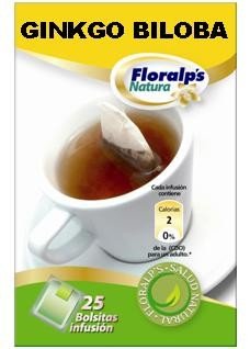 GINKGO BILOBA 25 SOBRES FLORALP'S NATURA Cover