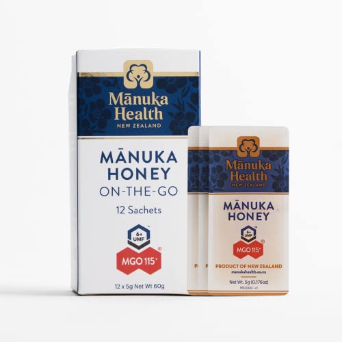 Manuka Health UMF 6+/MGO 115+ Manuka Honey On-The-Go Packets (0.176oz Packets, 12 Count), Superfood, Authentic Raw Honey from New Zealand - Image 8