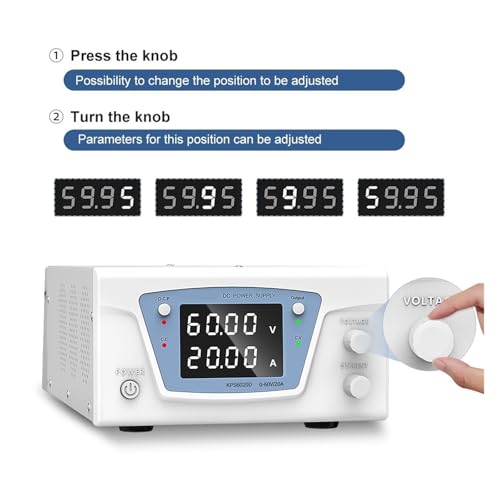 Alimentation CC réglable programmable RS485 pour stabiliser la tension de vos circuits