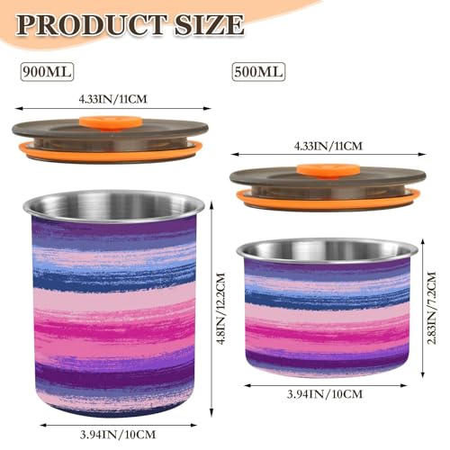 Envase Hermético para Café Acero Inoxidable 17 oz miniatura 2