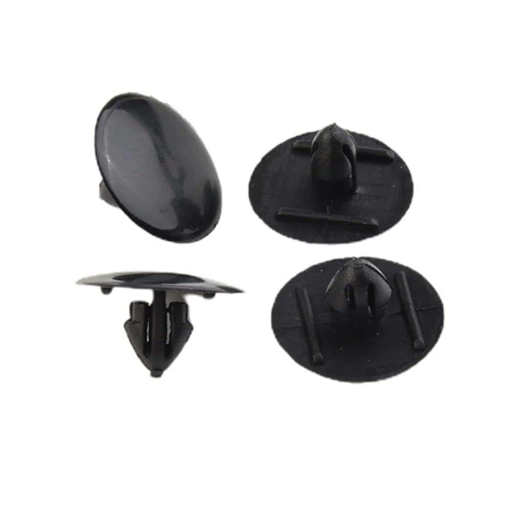 YTQMoreBNZ 25Pcs Car Retainer Clips 10mm Hood Insulation Retainers Clips Fastener For Toyota 90467-09050 Car Interior Accessories