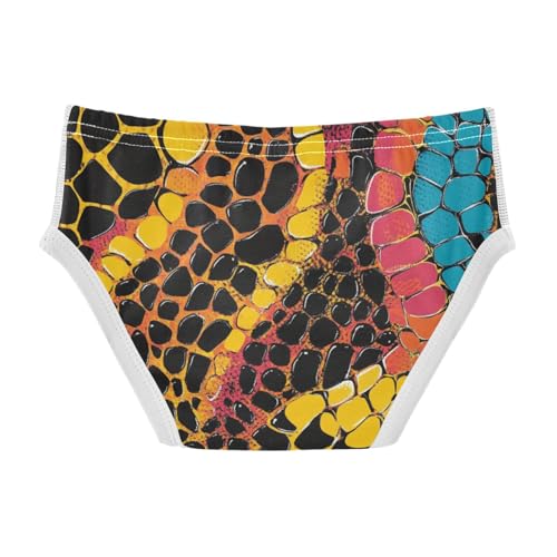 Snake Skin Texture Seamless Boys Toddler Cotton Kids Underwear Cute Undies2