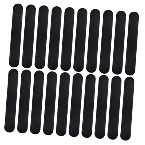 STOBOK 20個 吸汗パッド 帽子用吸汗シール 冬用野球帽対応 使い捨てプ 通気性良好 肌に優しい