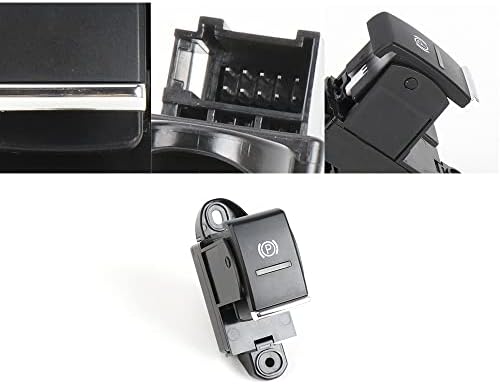 Car Electric Handbrake Switch Car Electronic Handbrake Parking Switch Button Parking Brake Switch Replacement for for Cayanee for 2010-2016 Electric Switch