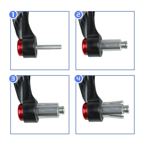 Protège-main SCR950 2017-2024 bleu | Protection de levier moto