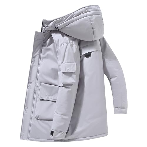 Parka d'hiver homme mi-longue idéale pour vos sorties en plein air et randonnées