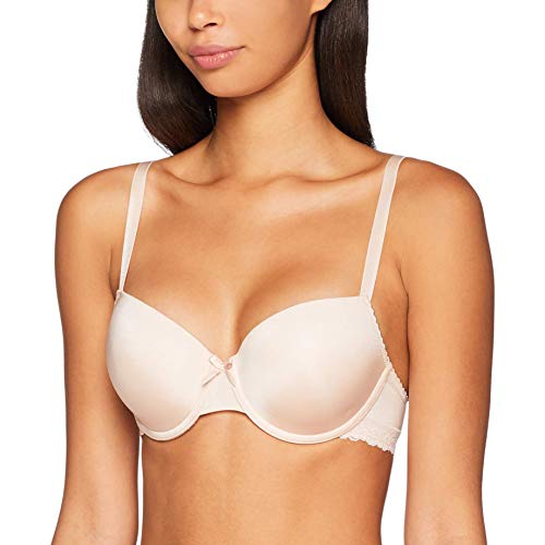 s.Oliver Damen Schalen-BH mit glatten Cup-Schalen und Spitzenbesatz