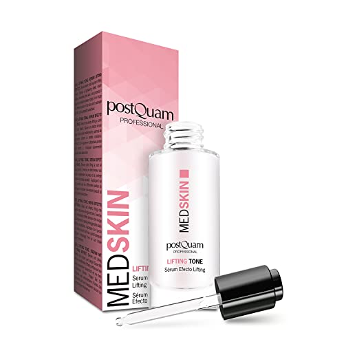 Postquam - Serum Facial Biologico Efecto Lifting Med Skin - Sérum Biológico Reafirmante Rejuvenecedor y Alisador que Combate los Signos del Envejecimiento Eficazmente - 30 ml