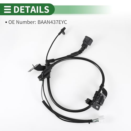 Capteur ABS arrière gauche BAAN437EYC pour Mazda 3 2016-2018 - 5
