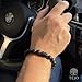 Imagen de TEJO Pulsera Hombre Piedra Natural