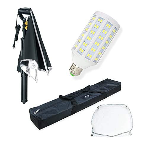 Image of LINCO LED Softbox Photography Lighting Kit 20 inchx28 inch Professional Photography Studio Light Equipment with High Lumens Corn LED Bulb for Portraits Video Shooting AM289