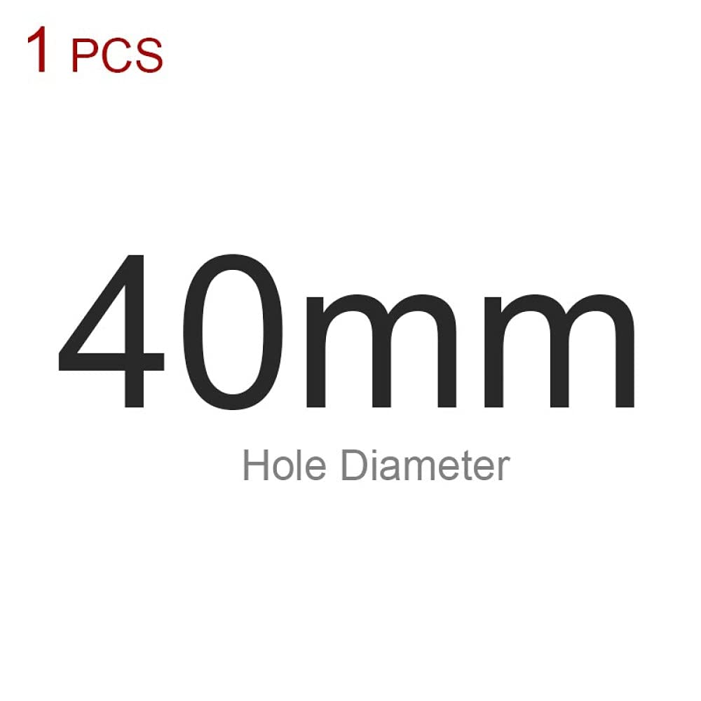 1 Stk. 1mm-40mm Größe Leder Bastellocher, dickes Stahlhandwerk Rundgürtel Papier Leinwand Kleidung Stanzen DIY Lederhandwerk Puncher, 40mm 1Stk