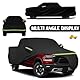 Pickup Autoabdeckung, Auto Abdeckplane abdeckplanen Vollgarage Ersatz für Ford Ranger Toyota Hilux Nissan Navara Amarok 210D Outdoor wasserdichte Staubdicht Abdeckung Pickup Autoplane Vollgarage