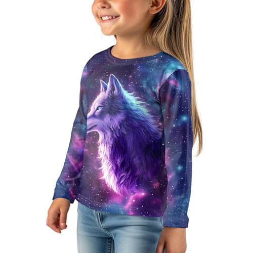 Image of Uourmeti Girls Graphic Tees Long Sleeve T Shirts for Teens Casual Tshirts Junior Sportswear Fall Tops