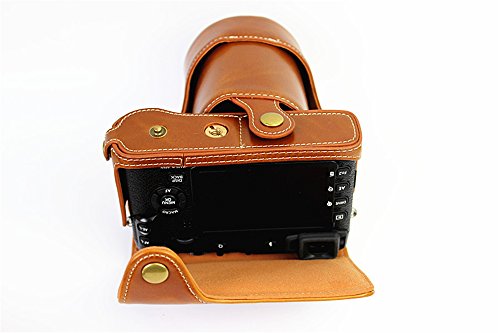 Zakao X-E2 Kameratasche, PU-Leder, mit Öffnung unten, schützende Leder-Kameratasche für Fujifilm Fuji X-E2 X-E2S XE2… – Bild 8