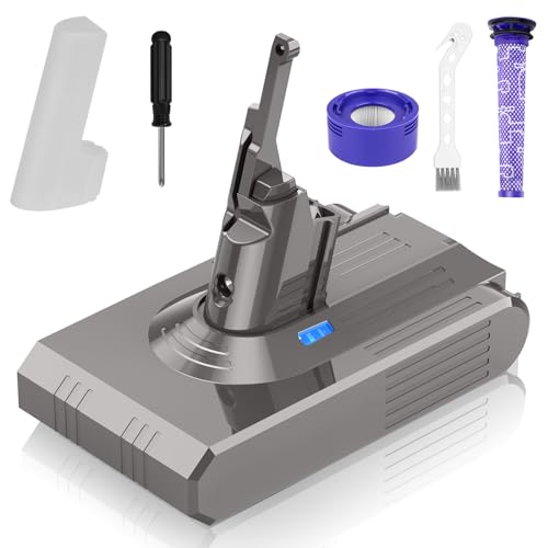 21.6V 6000mAh Replacement Battery for Dyson V8...