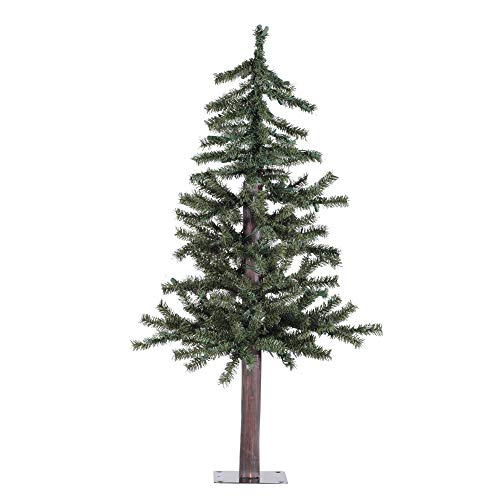 Vickerman-3-Natural-Alpine-Artificial-Christmas-Tree-Unlit-Faux-Christmas-Tree-Seasonal-Indoor-Home-Decor-Reliable-and-Durable-Decorative-Christmas-Tree Vickerman 3 Natural Alpine Artificial Christmas Tree Unlit Faux Christmas Tree Seasonal Indoor Home Decor Reliable and Durable Decorative Christmas Tree