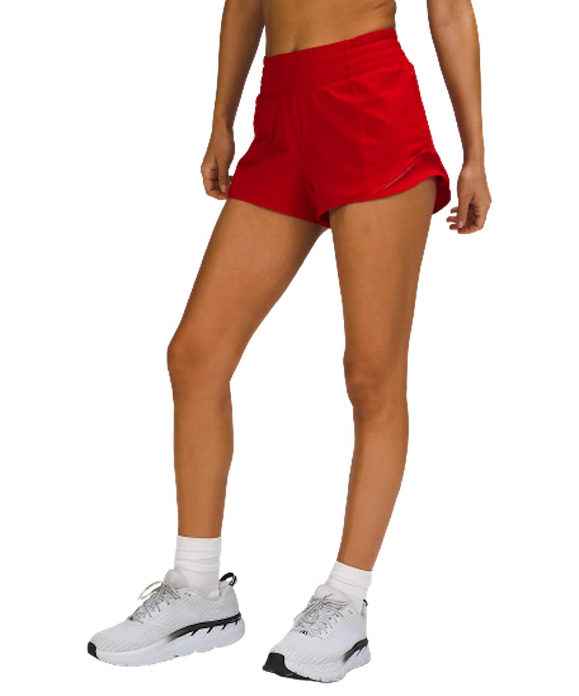 Lululemon AthleticaLululemon Hotty Hot High-Rise Short 2.5 inch (Dark Red, Size 6, Numeric_6)