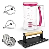 Grisun Griddle Breakfast Kit for Blackstone - 5 Piece Griddle Acceseeories Set, Include Pancake...