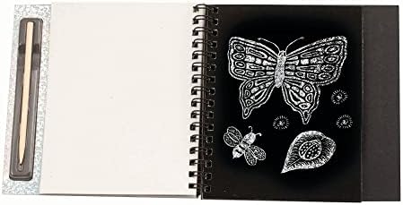 Melissa & Doug Scratch Art Magic Doodle Book | Scratch Art for Kids | Arts & Crafts | Magic Drawing Pad |Christmas Crafts for Kids | 4+ years | Gift for Boy or Girl