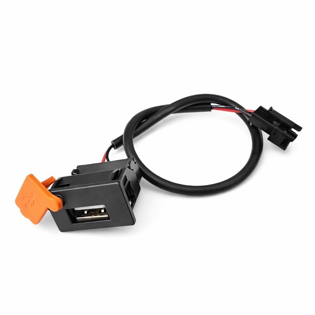 E-Trendo Electric Vehicle USB Port Charger Socket | 5V Waterproof USB Charging Connector with Protective Cover | Copper Wire 4mm | 29cm Cable Length | for Electric Scooty, E-Bike, E-Rickshaw-image-30