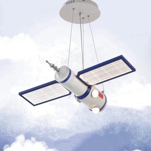 Suspension satellite spatial LED dimmable pour lustre chambre enfant - 2