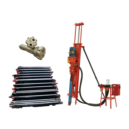 Portable DTH Drill Rig for Remote Construction and Support