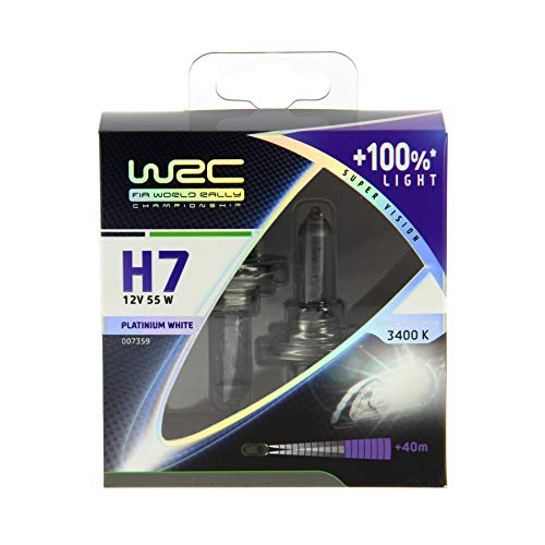 2 lampadine per auto WRC Platinium White +100% 2H7...