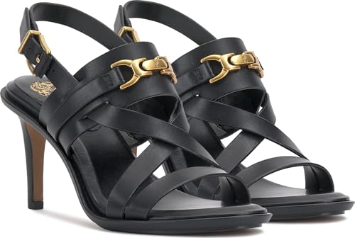 Image of Vince Camuto womens Frena Banded Buckle High Heel Sandals
