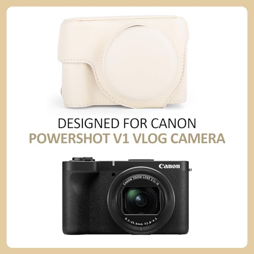 Funda para cámara MUZIRI KINOKOO para Canon Powershot V1 miniatura 2