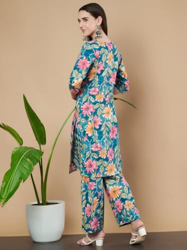 Image of COTLAND Fashions Kurta and Pant /Palazzo Set for Women