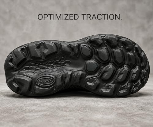 Image of Kraasa Walking Shoes for Men Height Increasing Sports Shoes Ultra Grip Soft Sole Gym Shoes Workout Lightweight Running Shoes for Men